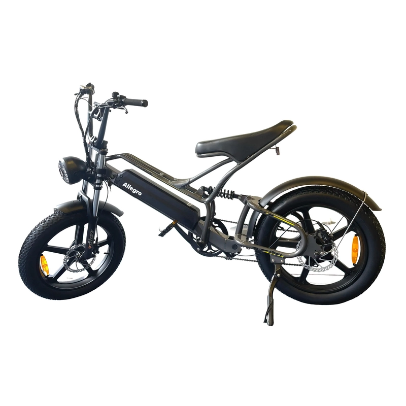 Allegro City Chopper Hydraulische Bremse 30 mph Vollfederung Ebike