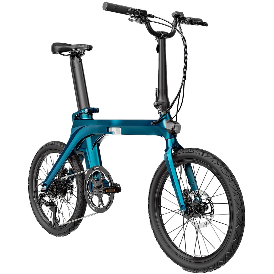 Fiido X 2025 Faltbares Elektrofahrrad - 250W Leistung | 11.6Ah Akku | 15.5mph Geschwindigkeit | 81mi Reichweite | Rise Lenker