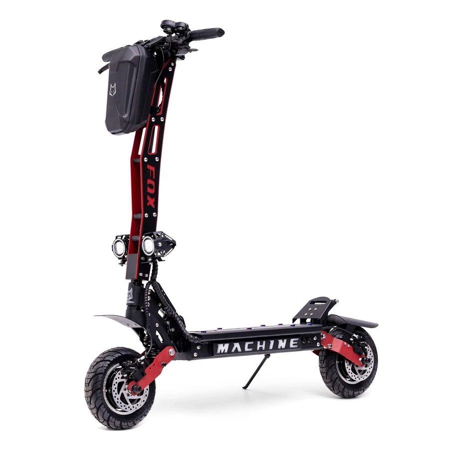 Machine Fox Electric Elektro-Roller | Extreme Performance | 2400W (3200W Peak) Power | 43mph Speed | 20.4Ah Battery | 43mi Range | Full Metal Design | Premium Urban Transport