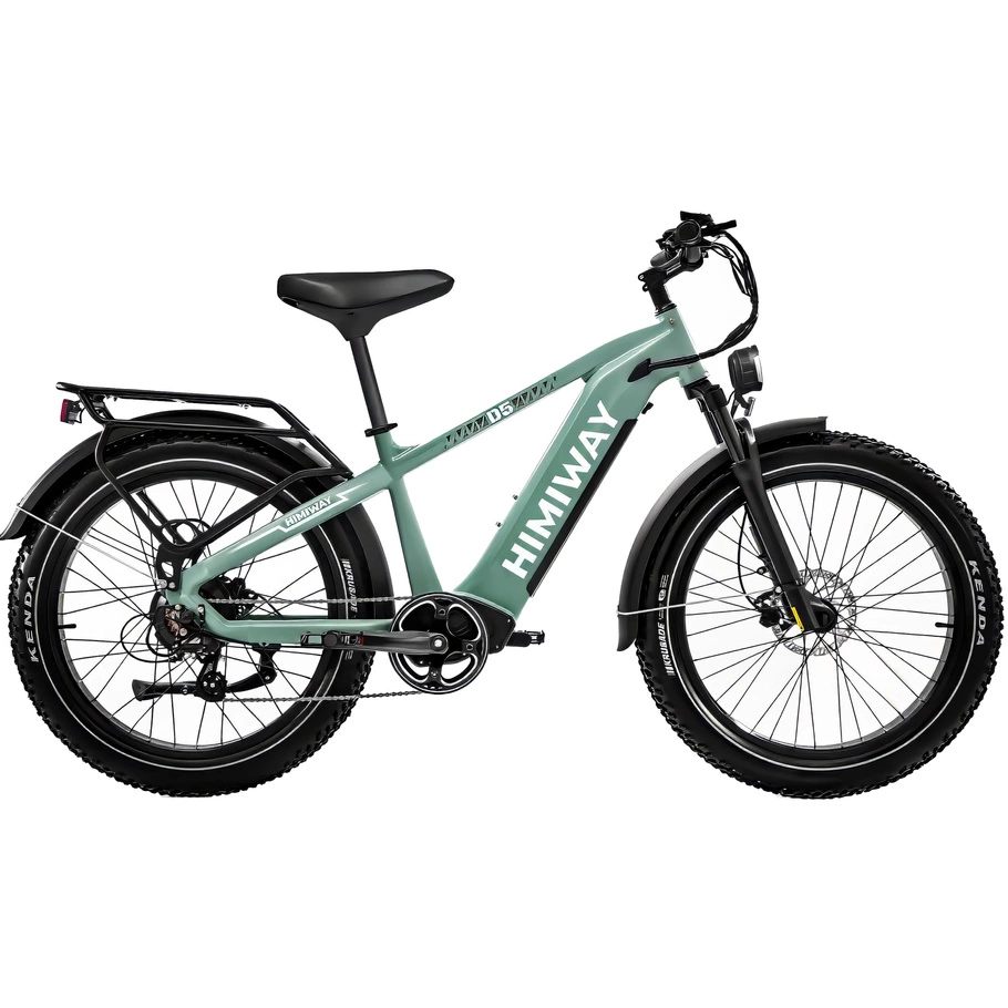 Himiway D5 Zebra High-Step Elektrofahrrad - 250W Leistung | 20Ah Akku | 15.5mph Geschwindigkeit | 80mi Reichweite