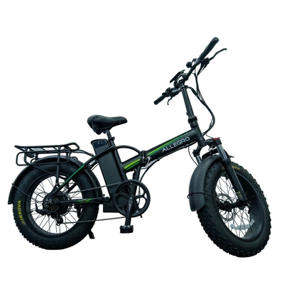 Allegro City Fold Faltbares Elektrofahrrad - 750W Leistung | 35Ah Akku | 30mph Geschwindigkeit | 87mi Reichweite
