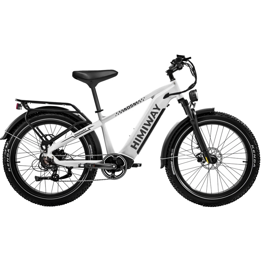 Himiway D5 Zebra High-Step Elektrofahrrad - 250W Leistung | 20Ah Akku | 15.5mph Geschwindigkeit | 80mi Reichweite