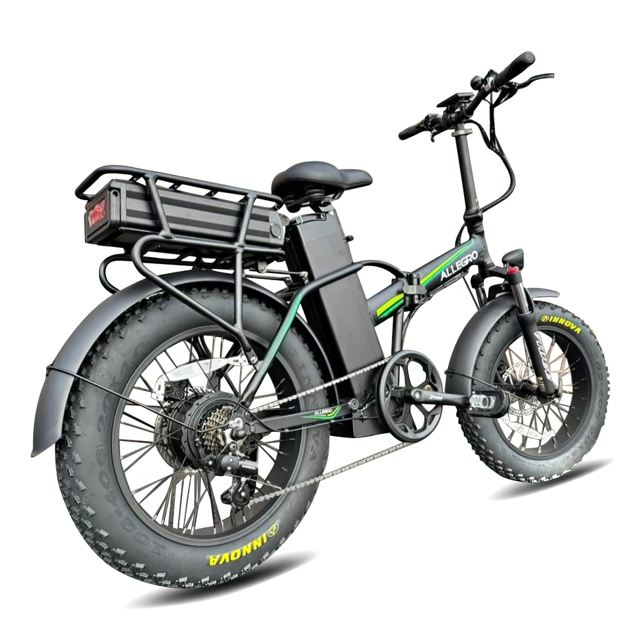 Allegro City Fold Pro 162mi Lange Reichweite Hydraulische Bremse Lange Reichweite Faltbares E-Bike