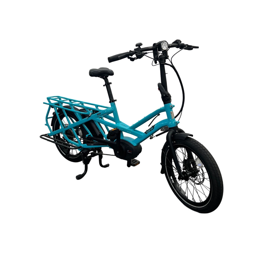 Tern GSD S10 Electric Cargo Bike - 250W Leistung | 14Ah Batterie | 15.5mph Geschwindigkeit | 53mi Reichweite | Refurbished