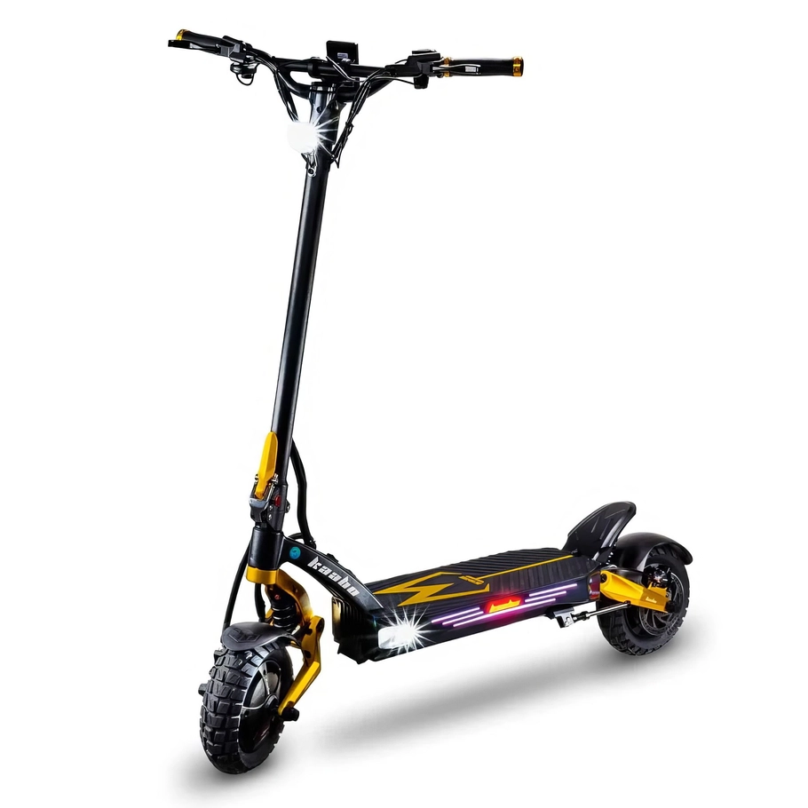 Kaabo Mantis King GT Electric Elektro-Roller | High Performance | 2200W (4200W Peak) Leistung | 44mph Geschwindigkeit | 24Ah Batterie | 56mi Reichweite | Premium Design | Advanced Sport Transport