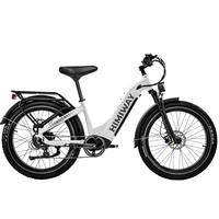 Himiway D5 Zebra Step-Thru Elektrofahrrad - 250W Leistung | 20Ah Akku | 15.5mph Geschwindigkeit | 80mi Reichweite